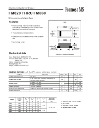 Datasheet FM840 manufacturer Formosa
